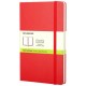 Classic Hardcover Notizbuch Taschenformat  blanko- Scarlet Red